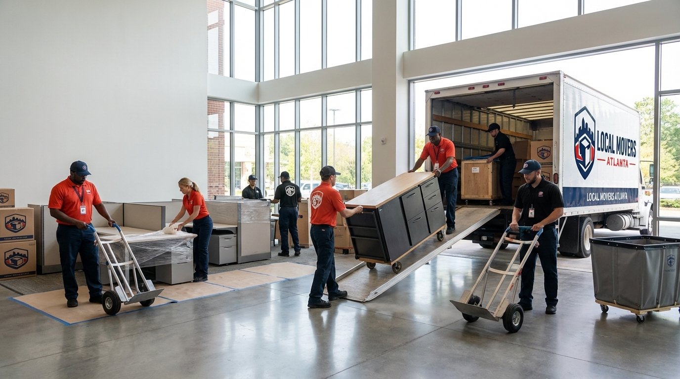 Commercial moving service